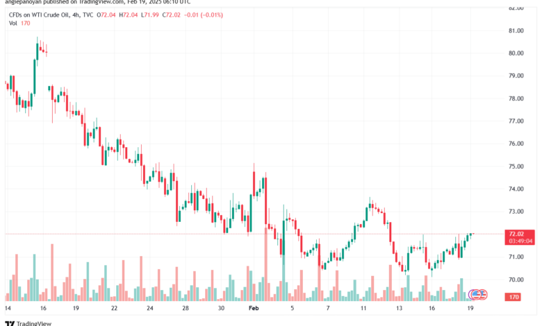 تحليل النفط CRUDE OIL -19-2-2025