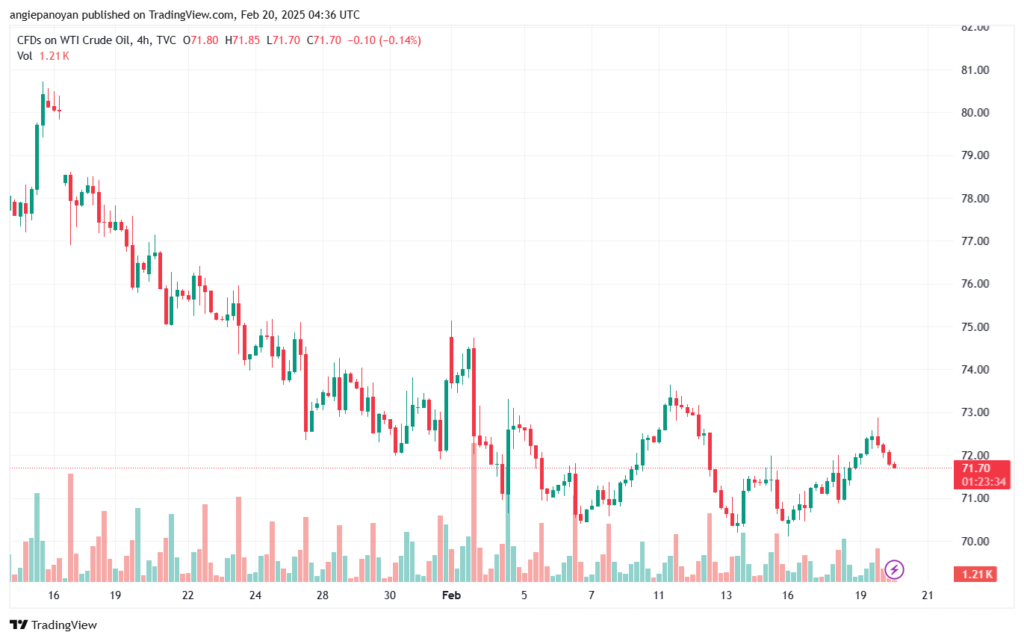 تحليل النفط CRUDE OIL -20-2-2025