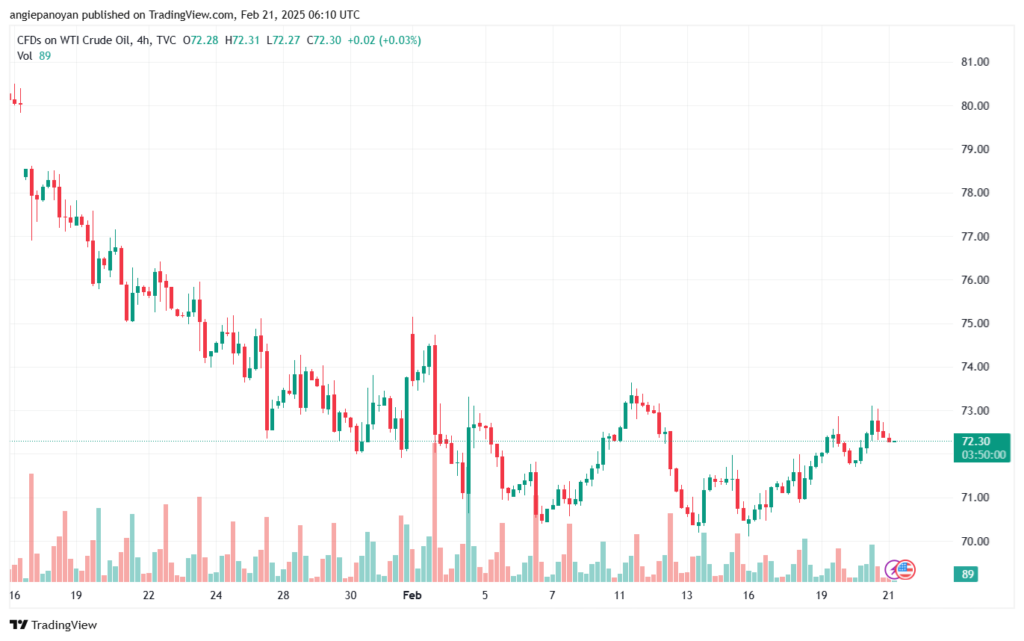 تحليل النفط CRUDE OIL -21-2-2025