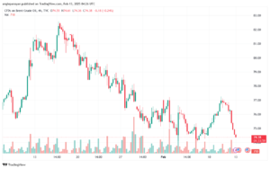 تحليل خام 13-2-2025 BRENT OIL