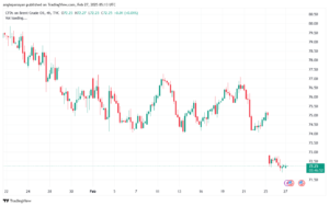 تحليل خام 27-2-2025 BRENT OIL