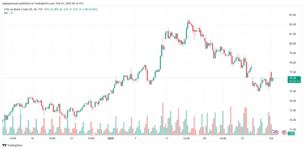 تحليل خام 3-2-2025 BRENT OIL