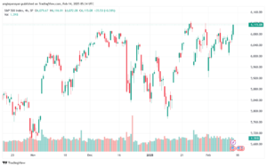تحليل ستاندرد آند بورز 14-2-2025 S&P 500