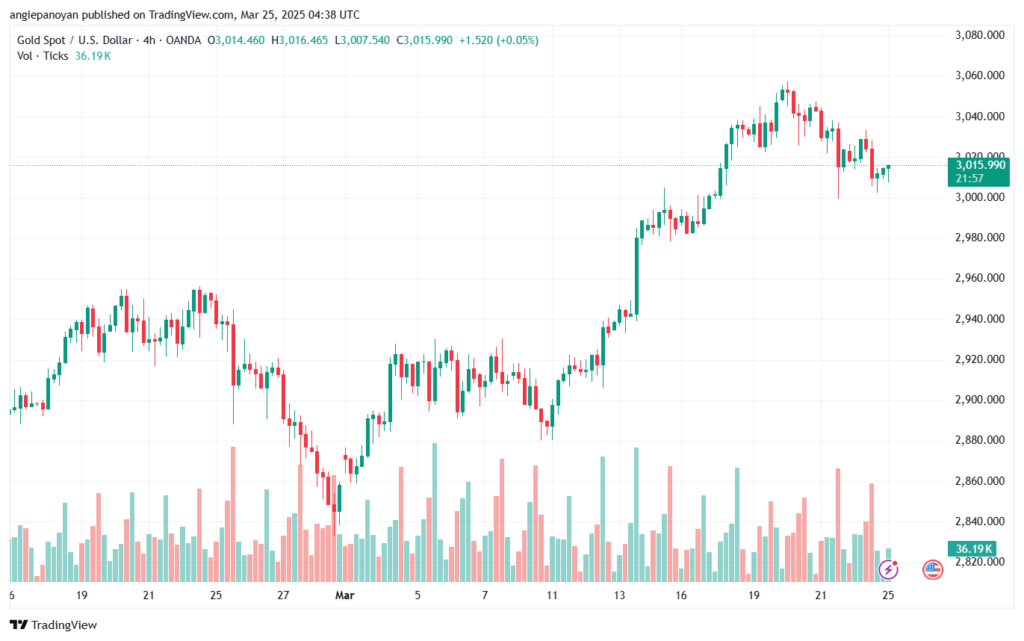 تحليل الذهب-XAUUSD-25-3-2025