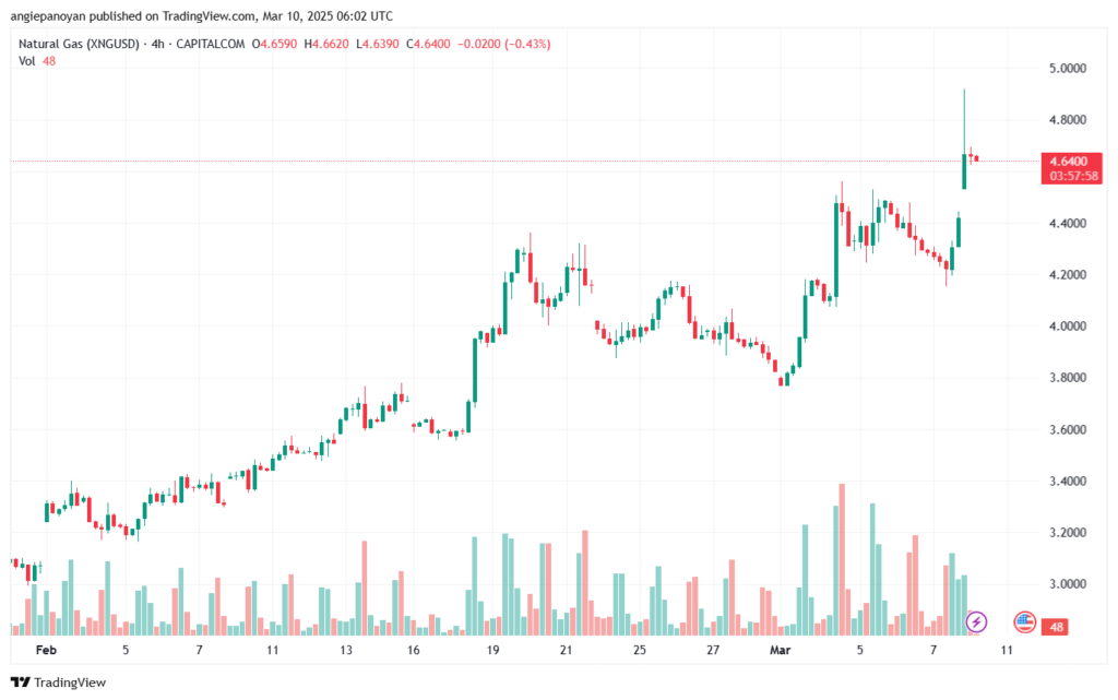 تحليل الغاز الطبيعي NATURAL GAS 10-2-2025