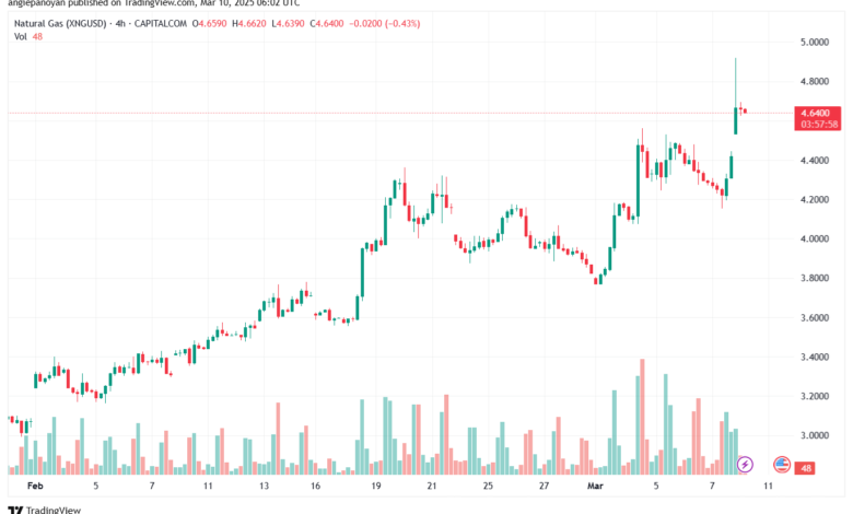 تحليل الغاز الطبيعي NATURAL GAS 10-2-2025
