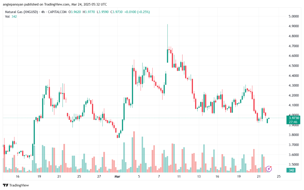 تحليل الغاز الطبيعي NATURAL GAS 24-3-2025