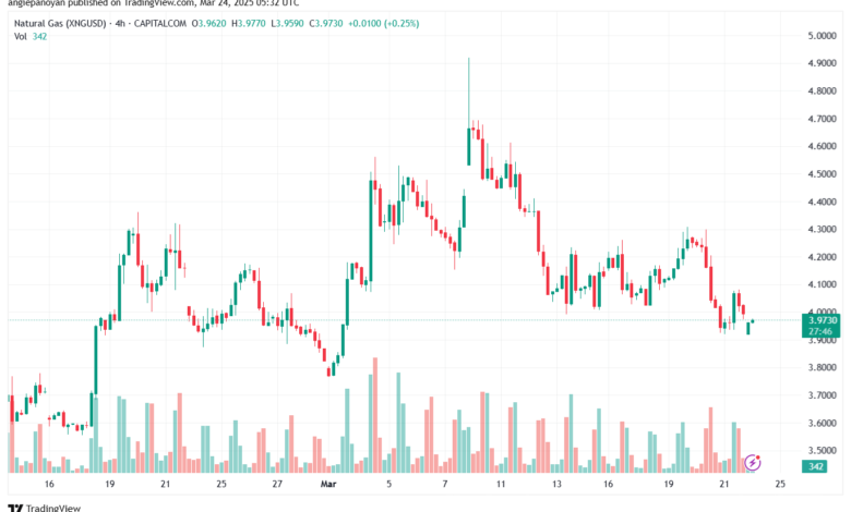 تحليل الغاز الطبيعي NATURAL GAS 24-3-2025