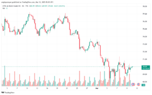 تحليل خام 12-3-2025 BRENT OIL
