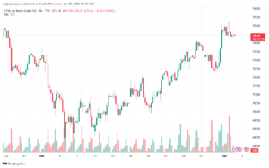 تحليل خام برنت 2-4-2025 BRENT OIL
