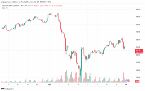 تحليل خام برنت 24-4-2025 BRENT OIL