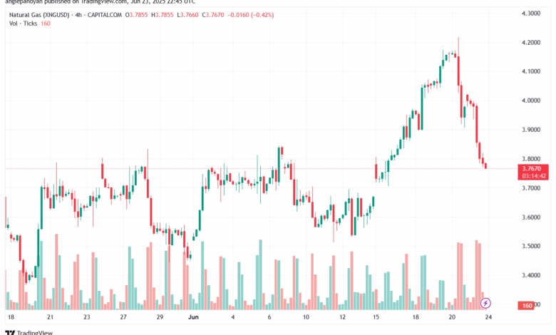 تحليل الغاز الطبيعي NATURAL GAS 24-6-2025