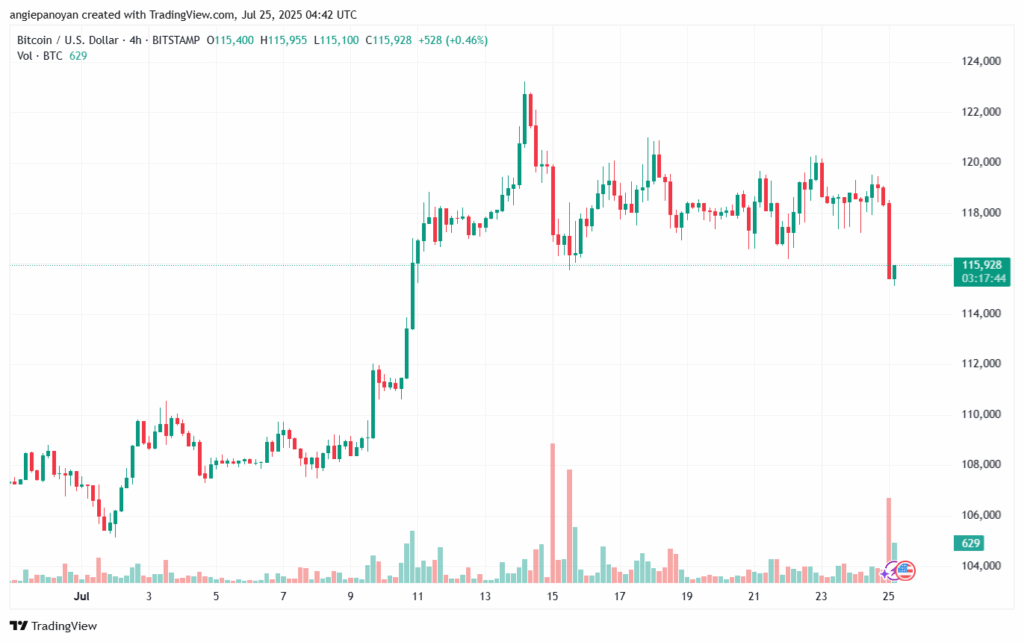 تحليل البتكوين دولار BTCUSD-25-7-2025