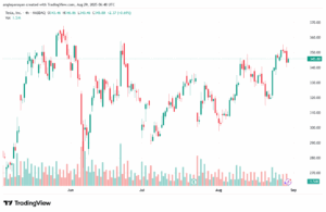 تحليل سهم تسلا الفني TSLA 29-8-2025