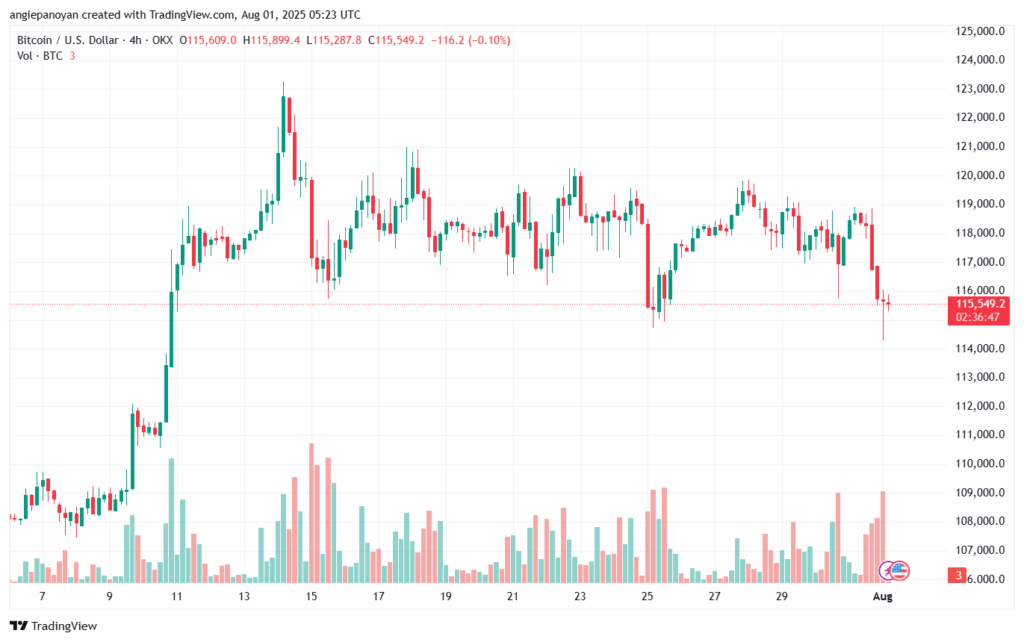 تحليل البتكوين دولار BTCUSD-01-8-2025
