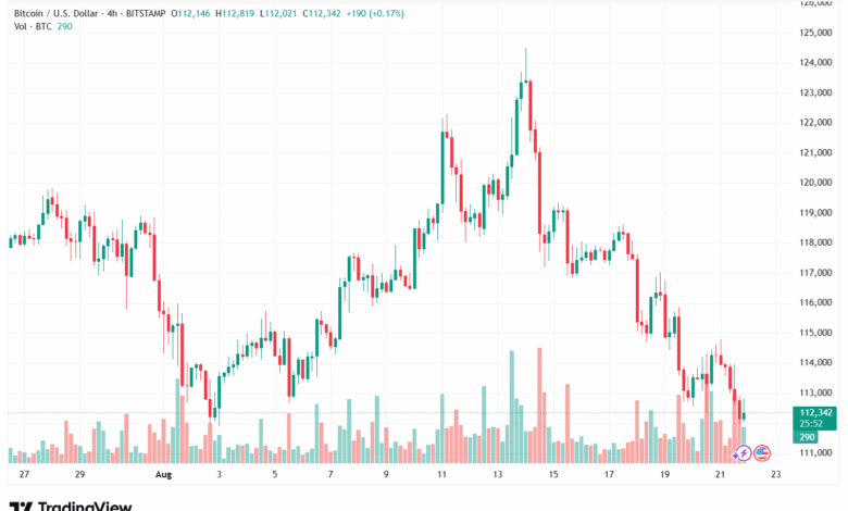تحليل البتكوين دولار BTCUSD-22-8-2025