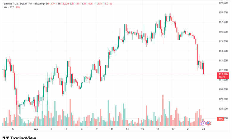 تحليل البتكوين دولار BTCUSD-23-9-2025