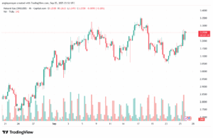 تحليل الغاز الطبيعي NATURAL GAS 26-9-2025