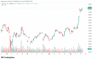 تحليل سهم تسلا الفني TSLA -18-9-2025