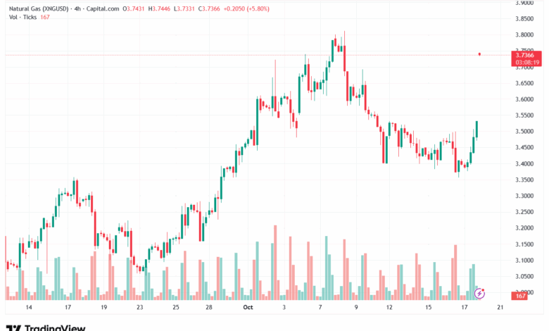 تحليل الغاز الطبيعي NATURAL GAS 20-10-2025