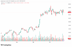 تحليل سهم تسلا الفني TSLA -27-10-2025