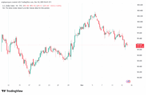تحليل مؤشر الدولار الامريكي- Dollar Index (DXY)-14/11/2025