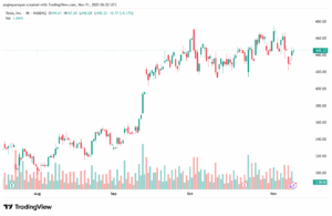 تحليل سهم تسلا الفني TSLA -11-11-2025