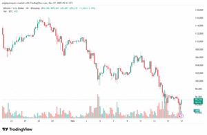 تحليل البتكوين دولار BTCUSD-17-11-2025