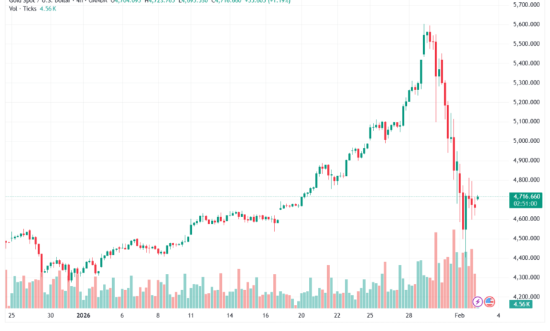 تحليل الذهب-XAUUSD-3-02-2026