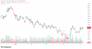 تحليل سهم تسلا الفني TSLA-07-05-2026