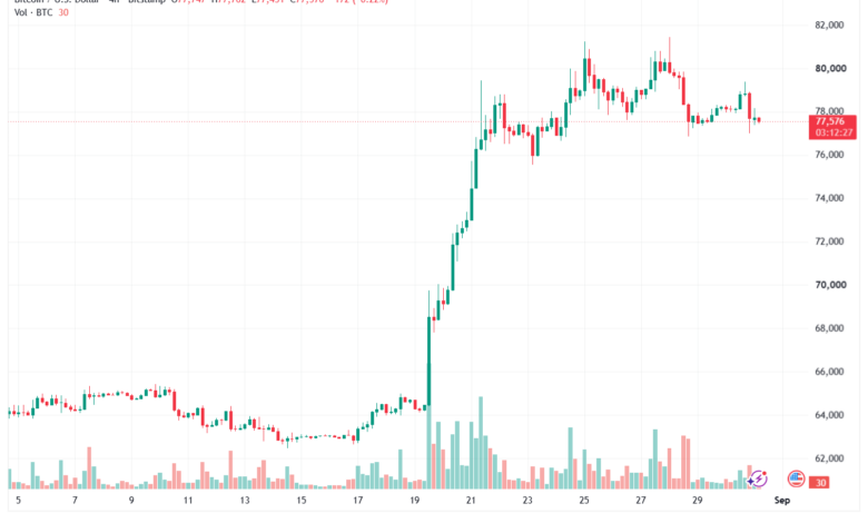 تحليل البتكوين دولار BTCUSD-31-08-2026