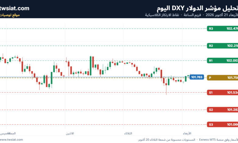 تحليل مؤشر الدولار الامريكي- Dollar Index (DXY)-21/10/2026
