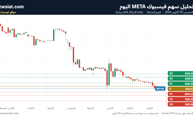 تحليل سهم فيسبوك META-29-10-2026