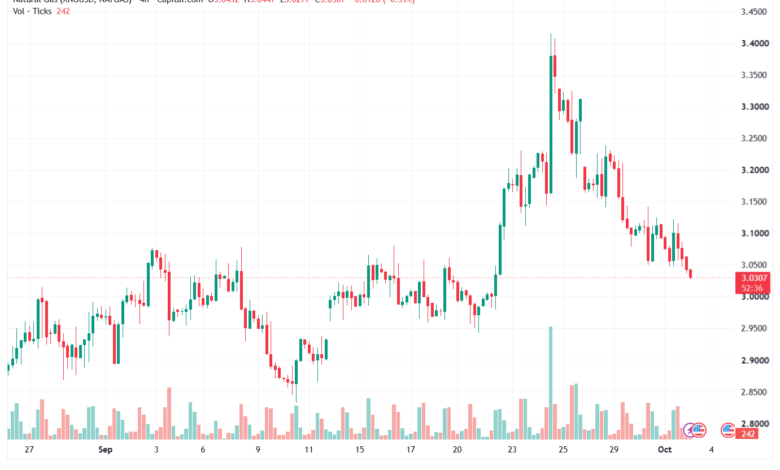 تحليل الغاز الطبيعي NATURAL GAS 02-10-2026