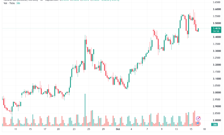 تحليل الغاز الطبيعي NATURAL GAS 16-10-2026
