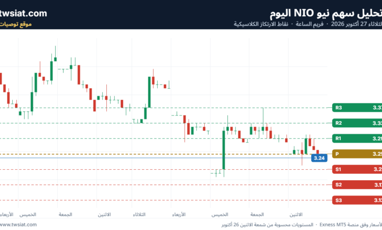 تحليل سهم نيو NIO-27-10-2026