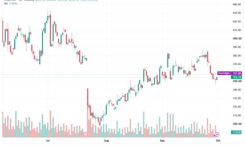 تحليل سهم تسلا الفني TSLA-01-10-2026