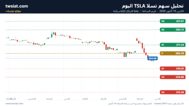 تحليل سهم تسلا الفني TSLA-19-10-2026