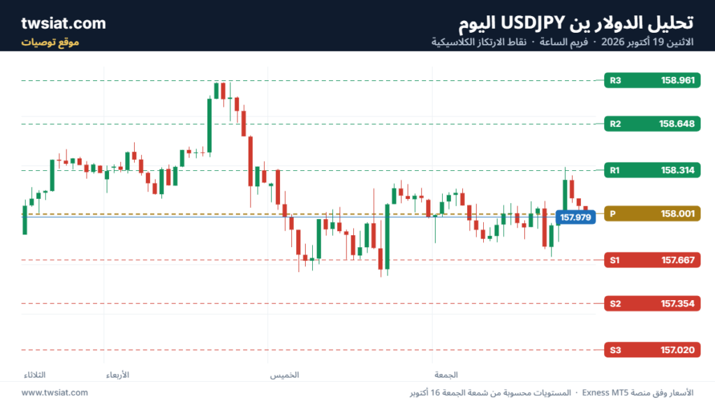 تحليل USDJPY-19-10-2026