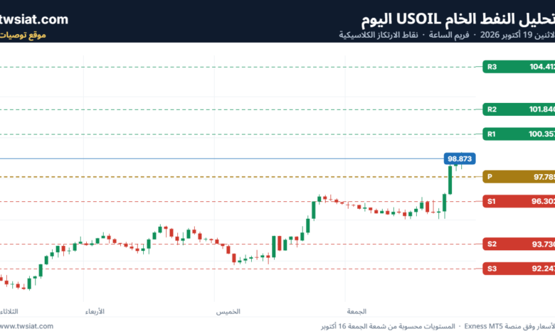 تحليل النفط CRUDE OIL -19-10-2026