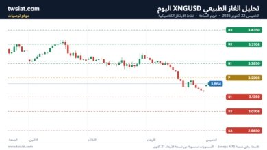 تحليل الغاز الطبيعي NATURAL GAS 22-10-2026